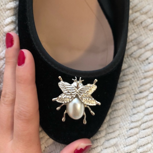 ZARA trafaluc velvet insect flats - Picture 7 of 7